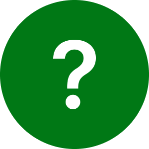 Phase 4 Green icon, question mark