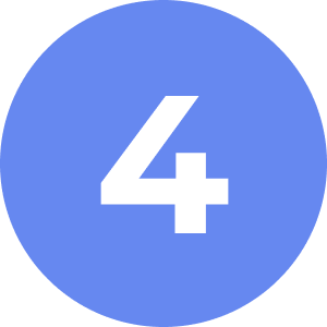 CD4A blue circle icon for Stage 4