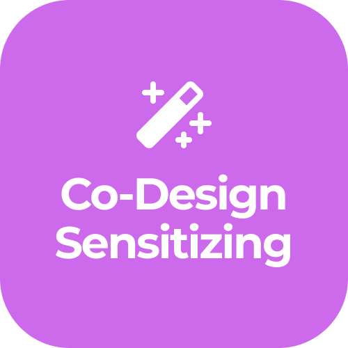 stage-icons-colour-stage7 CD4A Stage Icon in purple colour for Phase 2 Stage 7 - Co-Design Sensitizing
